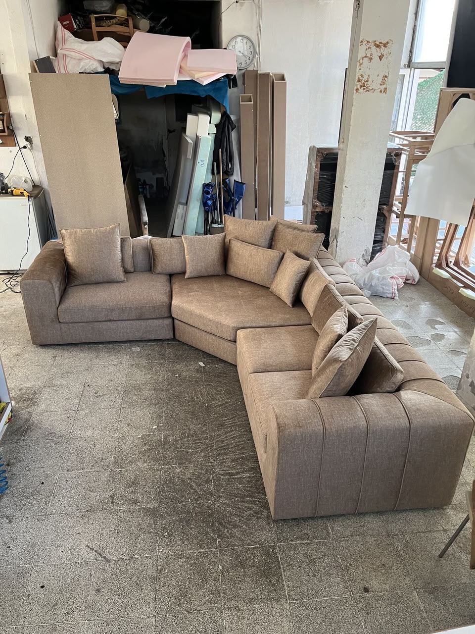 Grace Curve Sofa - HK Furniture Living Room Collection, Kampala Uganda